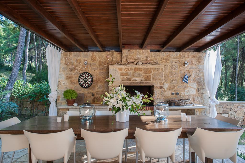 Naftilos Villa Sani With Private Pool Kültér fotó