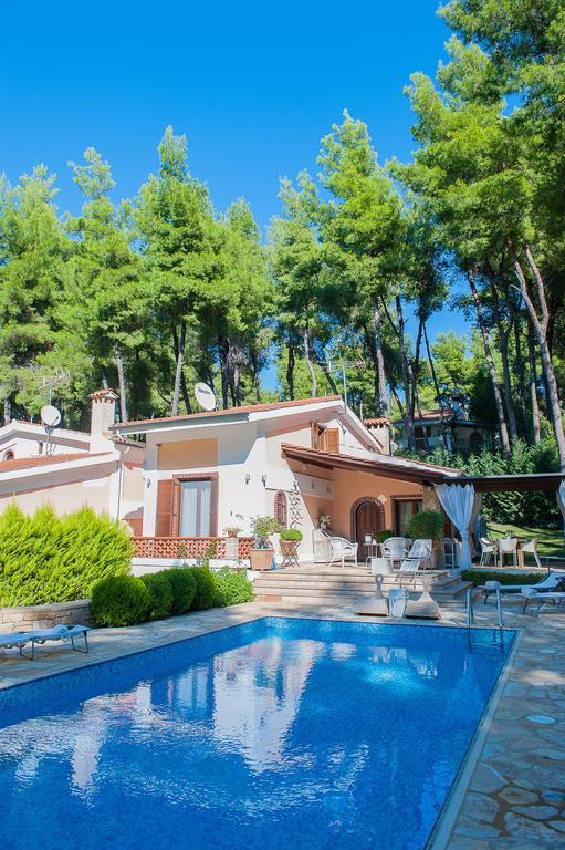 Naftilos Villa Sani With Private Pool Kültér fotó